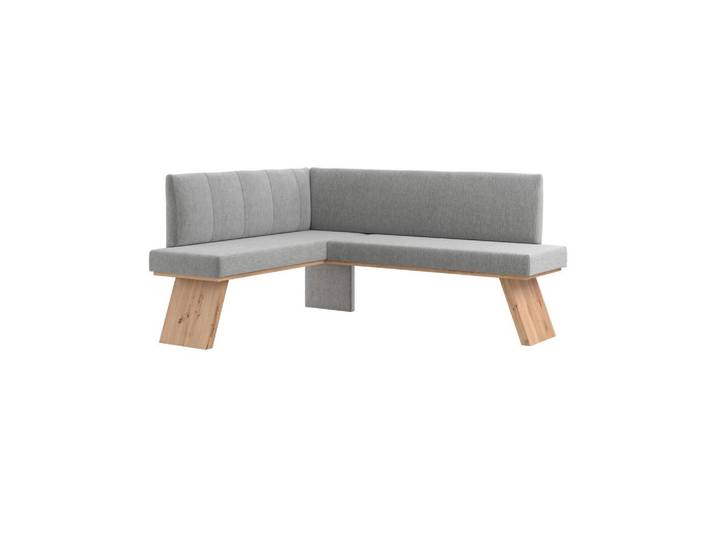 Eckbank Emma II Webstoff grau, B: 150 cm