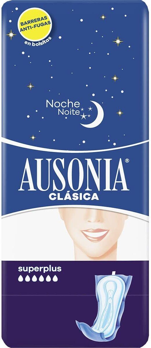 Ausonia Classic Night Pads Without Wings 9 units 9 Units