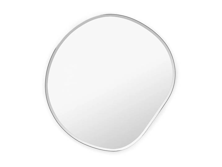 Ferm Living Miroir Pond Small dark chrome