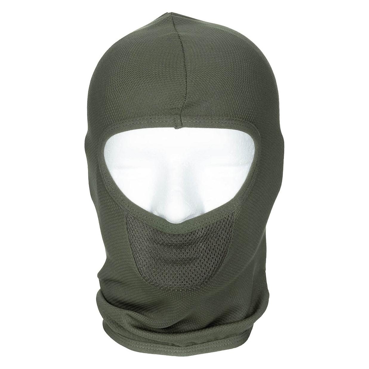 Mfh Balaclava, "Tactical", 1-Loch, oliv (65665571)