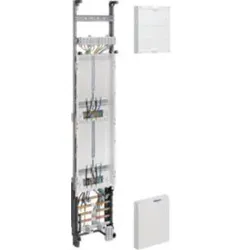Hager ZH52U3N Komplettfeld, universZ, 1350mm, 2 Zählerplätze, 1-feld, Ausführung Bayern