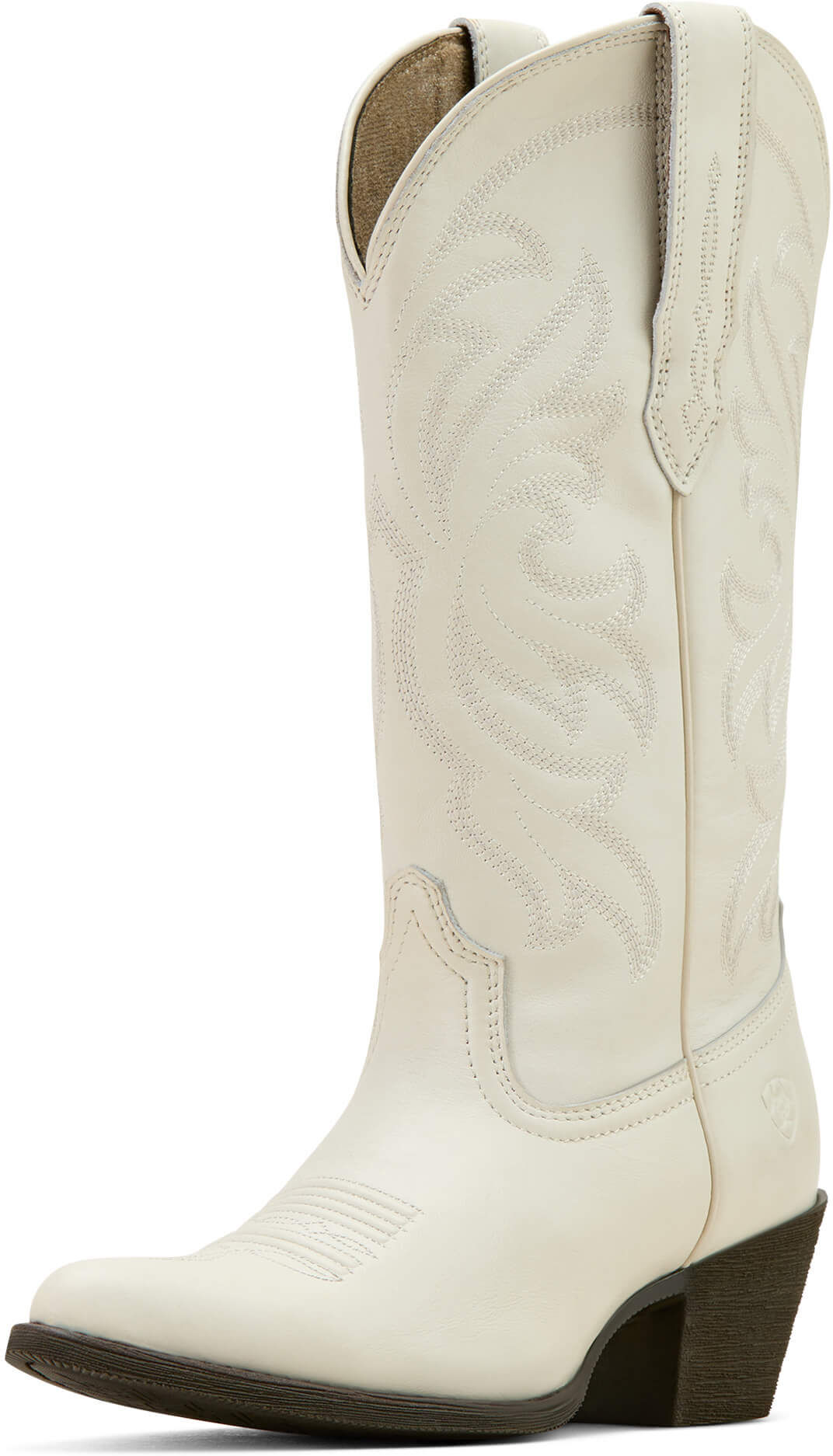 Women's Heritage J Toe Cowgirl Boots in Rich Cream, Size: 8.5 B / Medium by Ariat