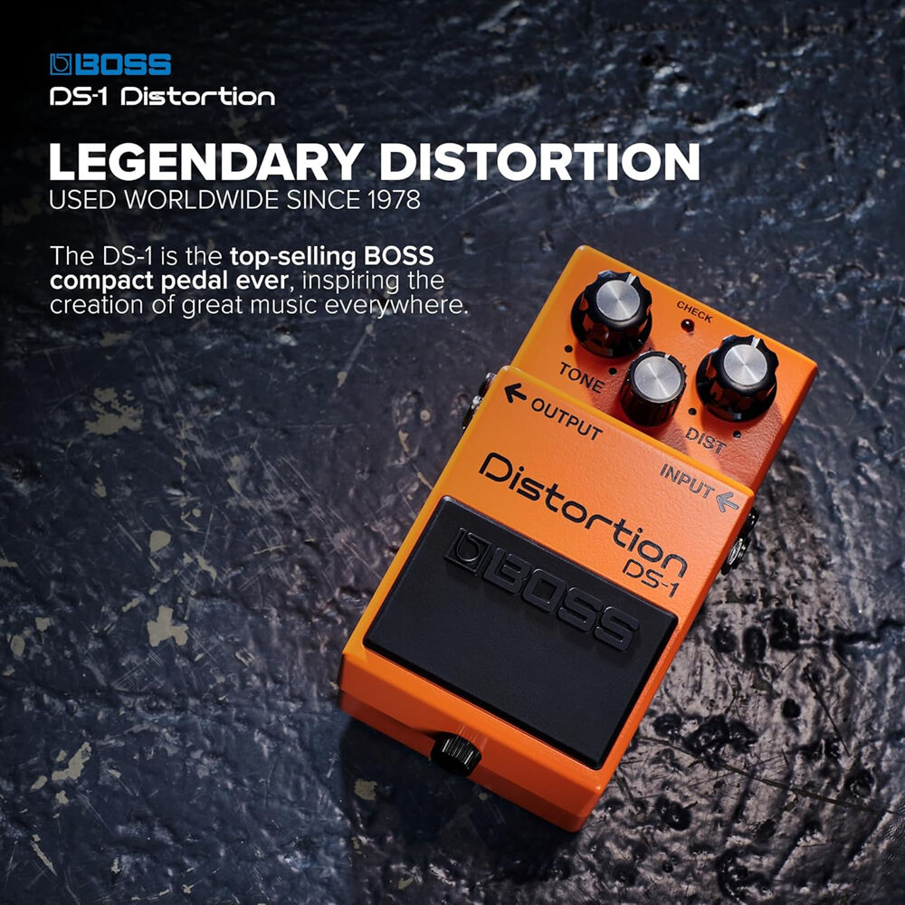 DS-1 DISTORTION PEDAL BOSS LEGEND 1978