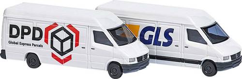 Busch 8308 N LKW Modell Mercedes Benz Sprinter Paketdienst