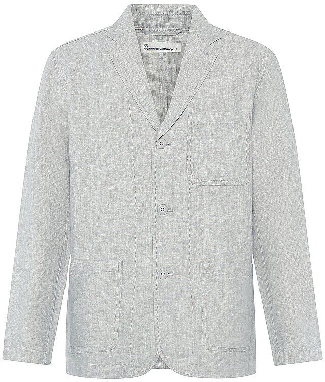 KNOWLEDGE COTTON APPAREL Overshirt  hellgrau   M M