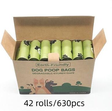 Pet Hub Biodegradable Dog Poop Bags, Eco Friendly, Scented & Leak Proof   Bulk Pet Waste Bags For Dogs & Cats style B 42rolls
