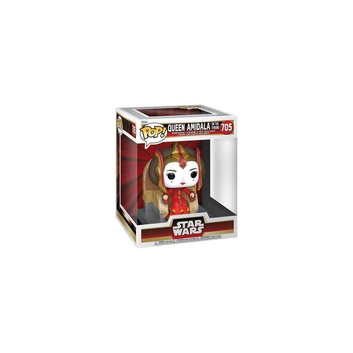 Funko Pop! Deluxe Star Wars Koningin Amidala op de troon nummer 705