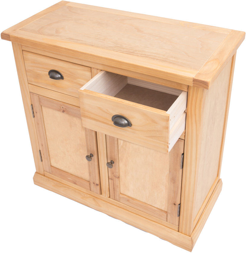 Beachcrest Home Watson 84 cm W Sideboard Natural 80cm H X 84cm W X 40cm D