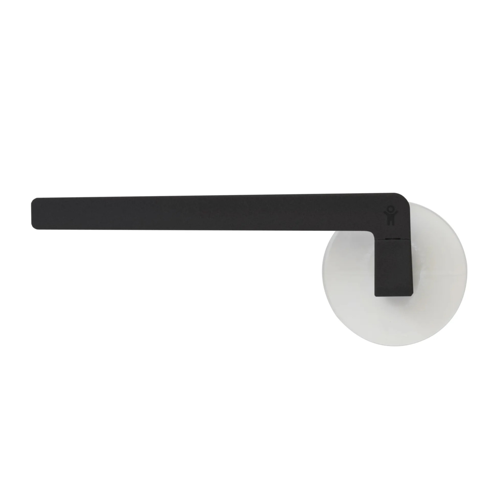 Bosign vaatdoekhouder grafietgrijs plastic