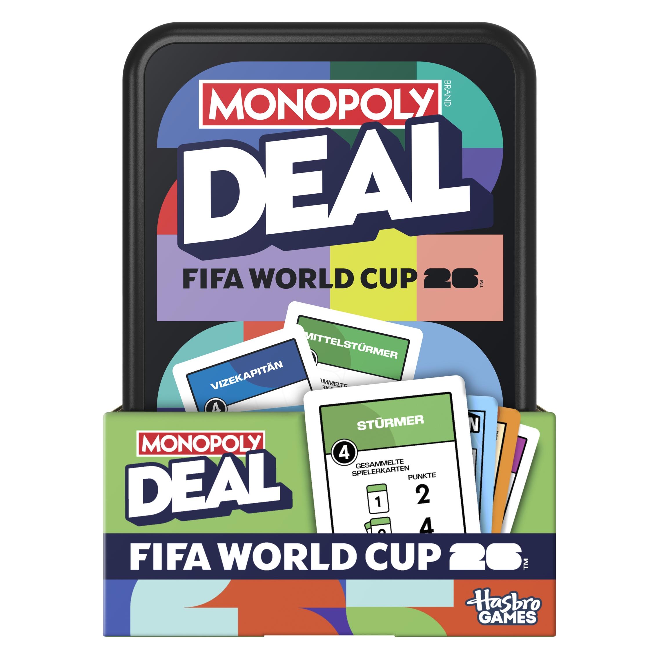 Hasbro Monopoly Deal FIFA (Deutsch, 2 - 5 Spieler) (G3239EDD)