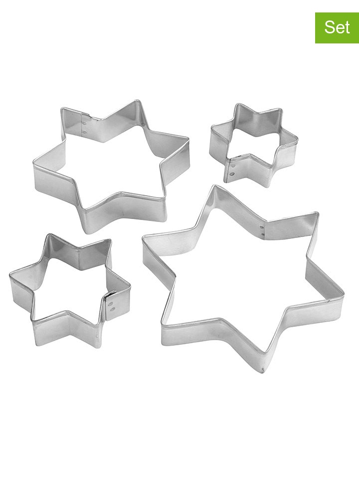 Zenker 4er-Set: Ausstecher in Silber - onesize