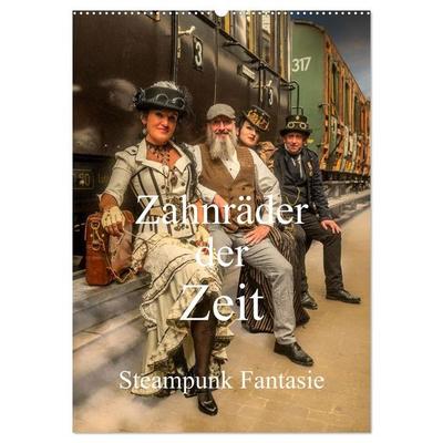 Zahnräder der Zeit (Wandkalender 2027 DIN A2 hoch), CALVENDO Monatskalender