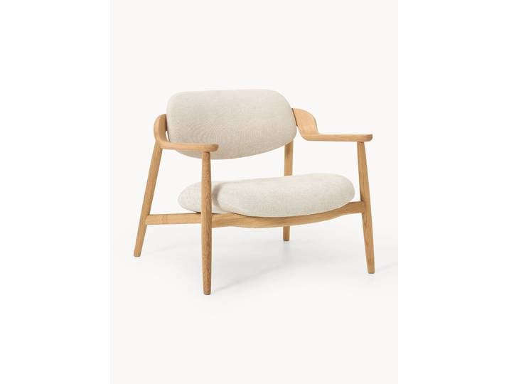Fauteuil lounge en chêne Rae