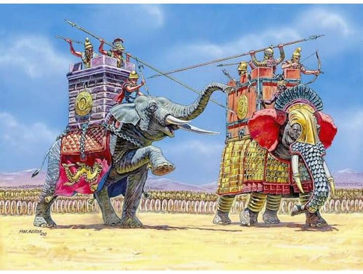 Zvezda 500788011-1:72 War Elephants