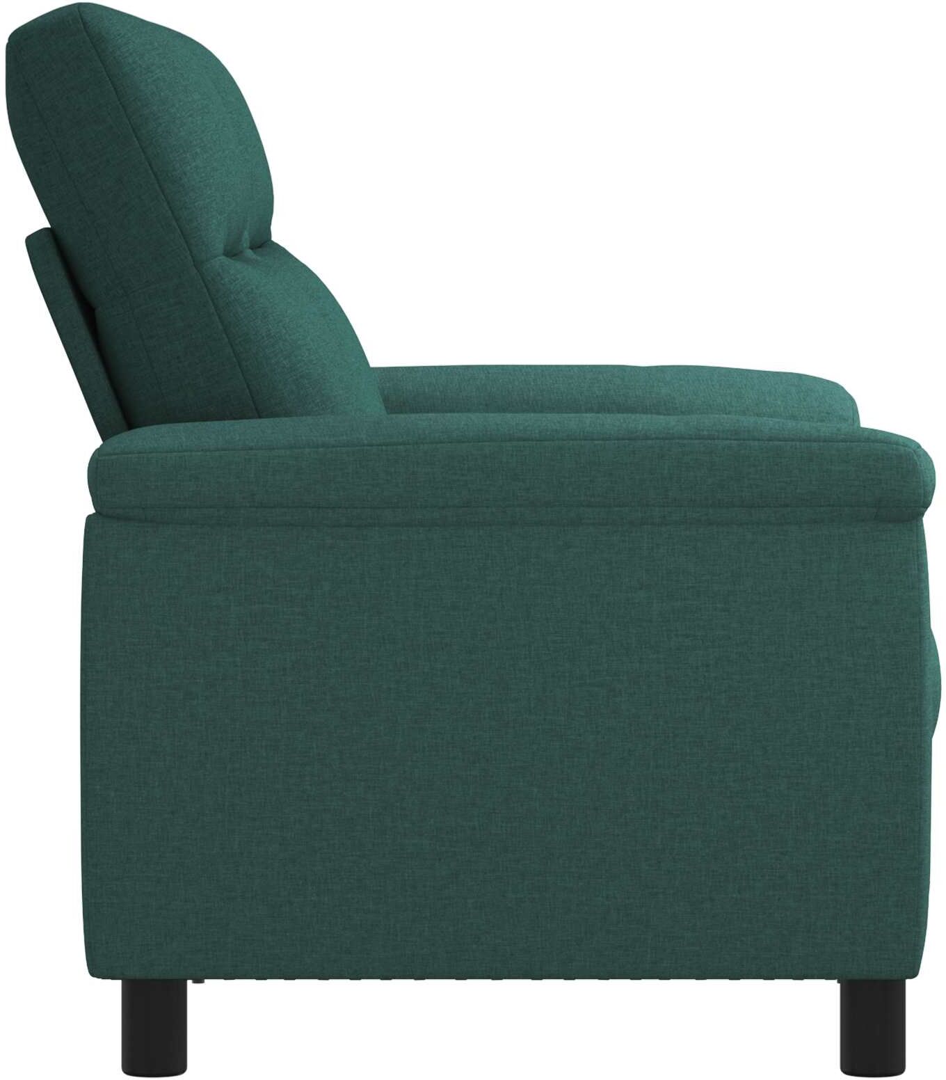 vidaXL Canapé Vert foncé 178 x 90 x 95 cm Tissu