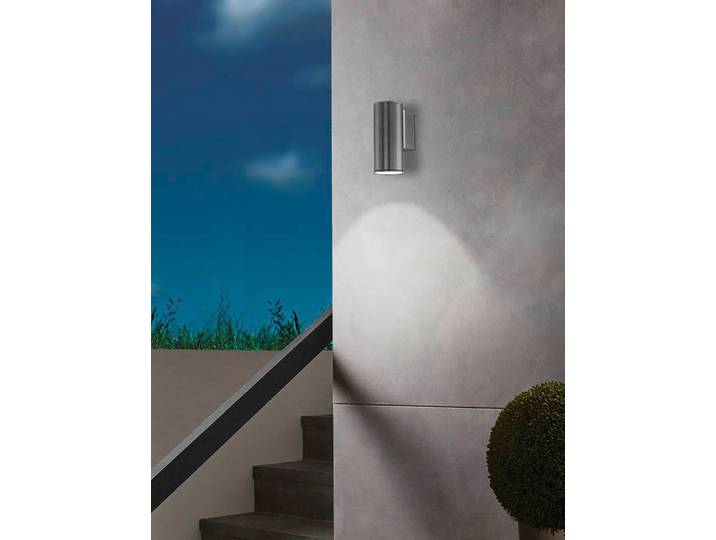 LED-Wandleuchte Riga 7 x 15 x 10cm Schwarz/Anthrazit