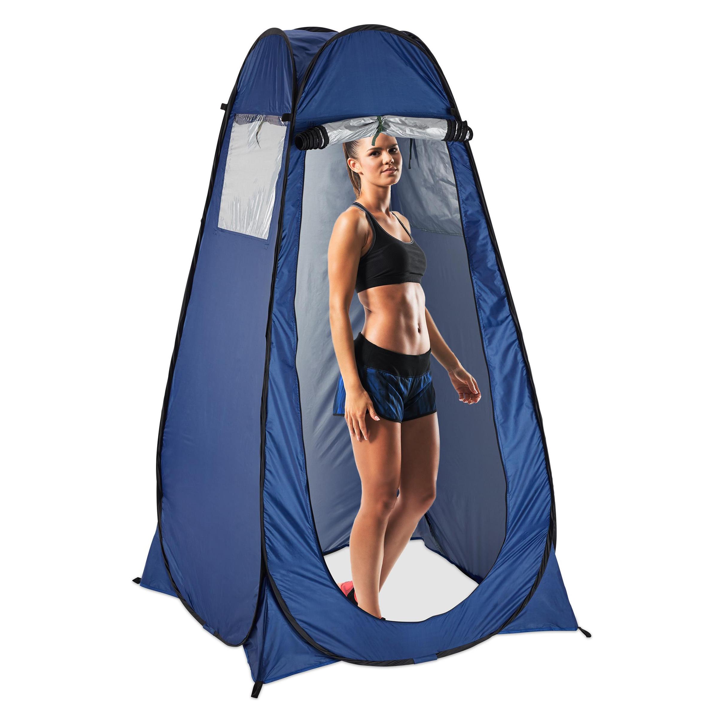 Relaxdays Pop up (Strandzelt + Strandmuschel, 2 kg, 1 Person) (10023314)