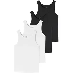 Schiesser Herren Unterhemd Uncover 4er Pack