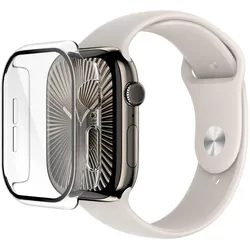 Belkin Temperedcurve Bumper Screen cl 46mm, Smartwatch Zubehör, Transparent