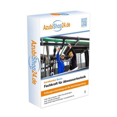 Lernkarten Fachkraft für Abwassertechnik, Nonbook von Jennifer Christiansen, Princoso, 978-3-96159-869-4