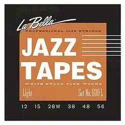 La Bella Jazz Tapes 600L Wh.Nylon Light (Gitarre), Saiten