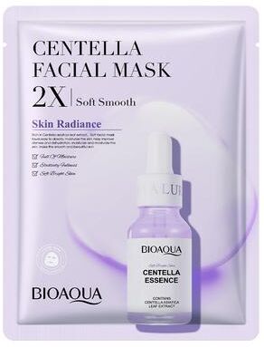 Perfect Picks Market BIOAQUA Centella Collagen Face Mask Moisturizing Sheet Mask With Hyaluronic Acid For Glowing Skin centella Asiatica