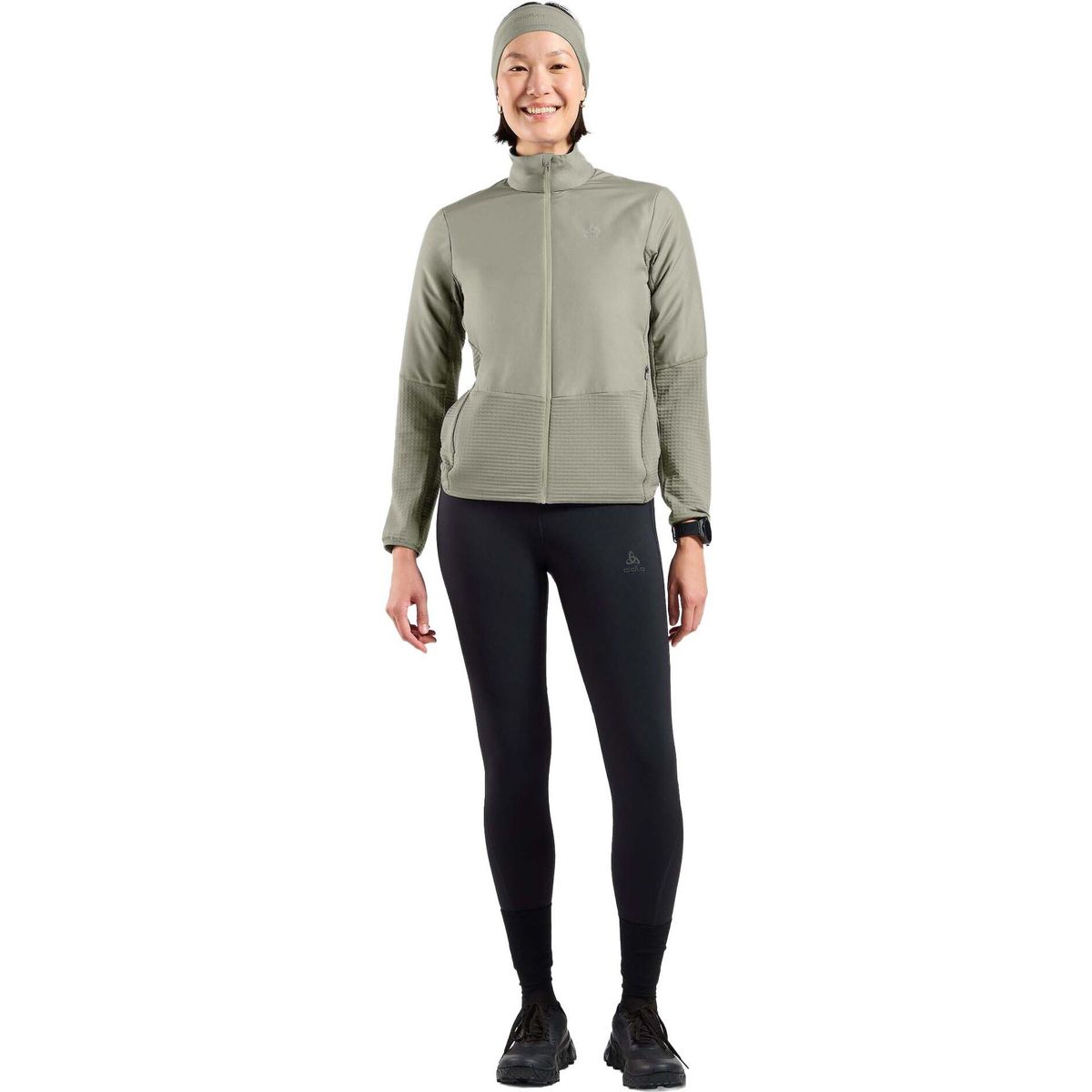 Odlo Essential Insulator Hybrid Running Jacket shadow (10876) S 316051-10876-S