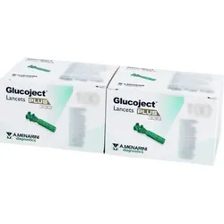 GLUCOJECT Lancets PLUS 33 G 200 St