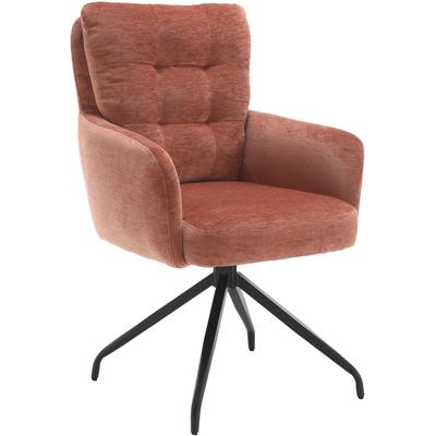 Esszimmerstuhl HOME AFFAIRE "Sant Tropez", braun (cooper, schwarz, cooper), B:60cm H:92cm T:67cm, Stühle, Esszimmerstuhl