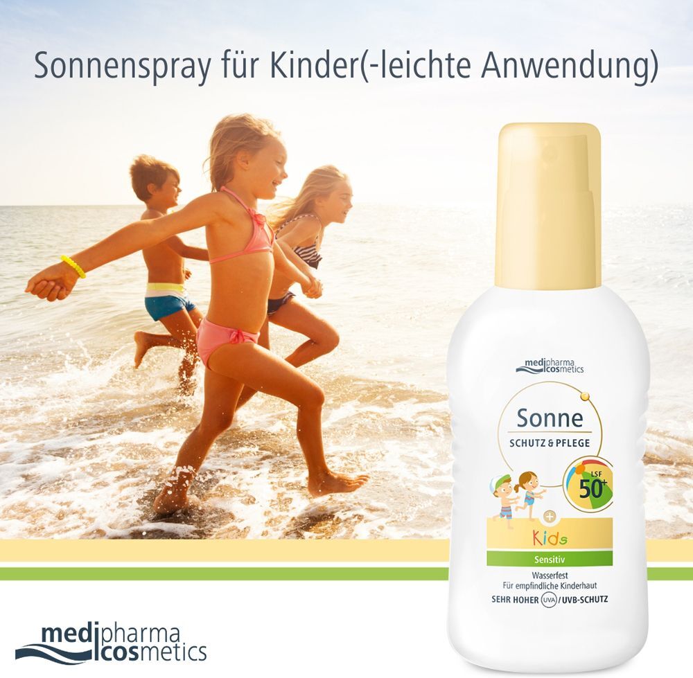 medipharma cosmetics Sonne Schutz & Pflege Spray Kids LSF 50+ 200 ml