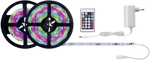 Paulmann FN SimpLED Strip 7,5m 70514 LED-Streifen mit Stecker 12V 7.5m RGB 1 Set
