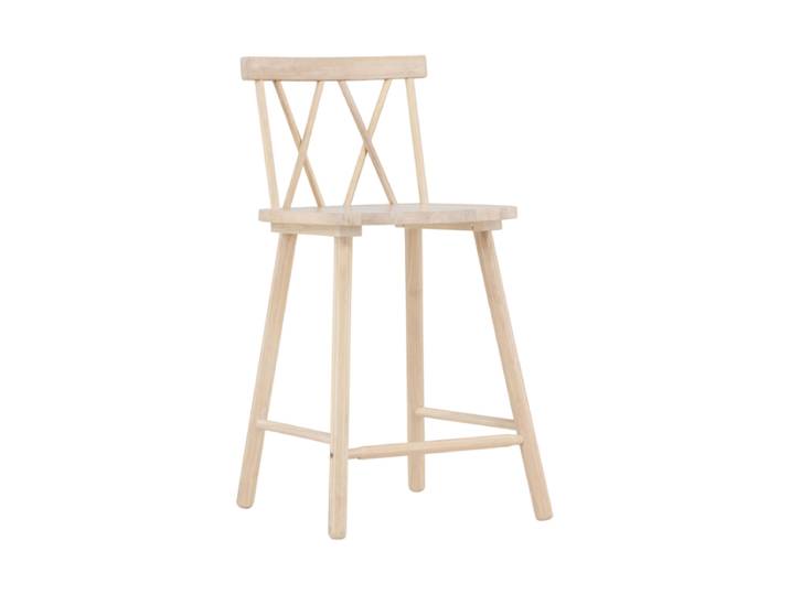 Massivholz Barstuhl „Mollöström“ Whitewash VE DESIGN