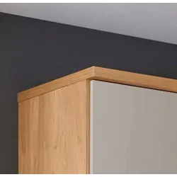 C.DISSELKAMP Kranzleiste Comfort-V Holzoptik Braun Wildeiche