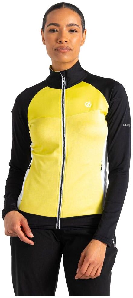 DARE2B  - Elation II Core Stretch Yellow Plume Black - 8 - Polaire