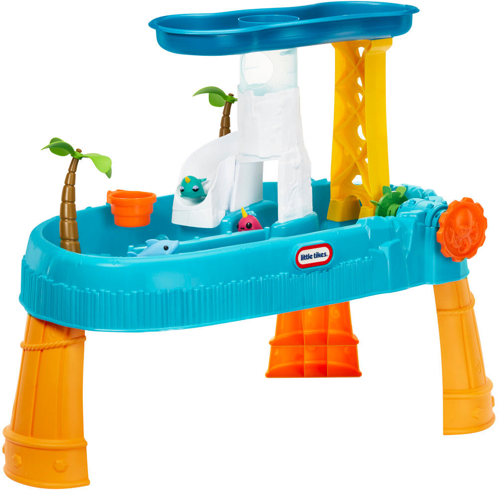 Little Tikes Waterfall Island Water Table Blue Plastic 67.3cm H X 61cm W X 96.5cm L