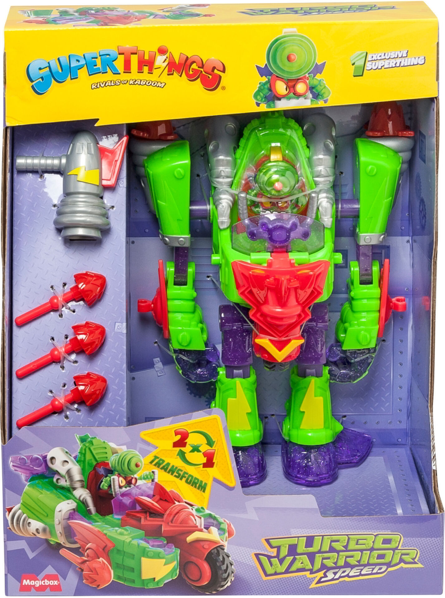 SUPERTHINGS Actionfigur »Turbo Warrior Speed«
