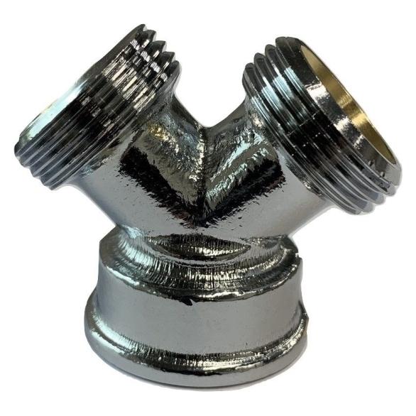 K. Neerskov Y-stykke fordelerstk 3/4, mf/np/np, Ms, forkr. (048223506)