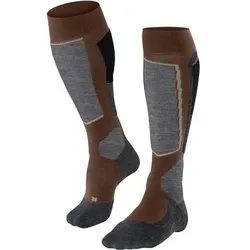 FALKE SK2 Intermediate Skiing mittelstark, Größe 42-43 in Braun 55345534