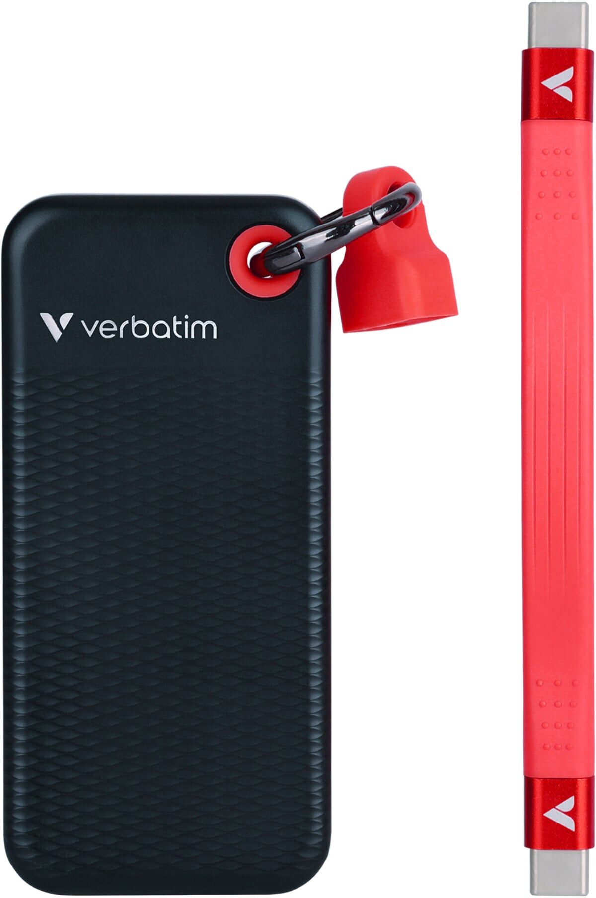 Verbatim SSD 1TB USB 3.2 Typ-C Pocket sw-rot ; mediacom (32192)