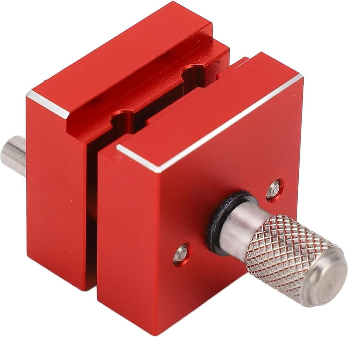Mini Bankschroef met sterke veer en knopverstelling voor het grijpen van miniaturen
