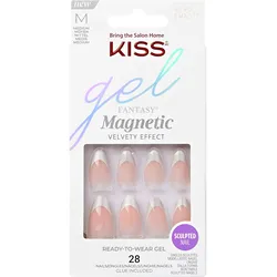 KISS Gel Fantasy Nails - hautfarben|weiß