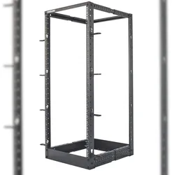 Intellinet 19" 4-Pfosten Laborgestell, 26 HE, Flatpack, schwarz