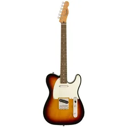 Squier Classic Vibe 60s Custom Telecaster 3-Tone Sunburst (E-Gitarre, Ahorn (Hals), Indischer Lorbeer (Griffbrett), Nato (Korpus)), Gitarre, Mehrfarbig