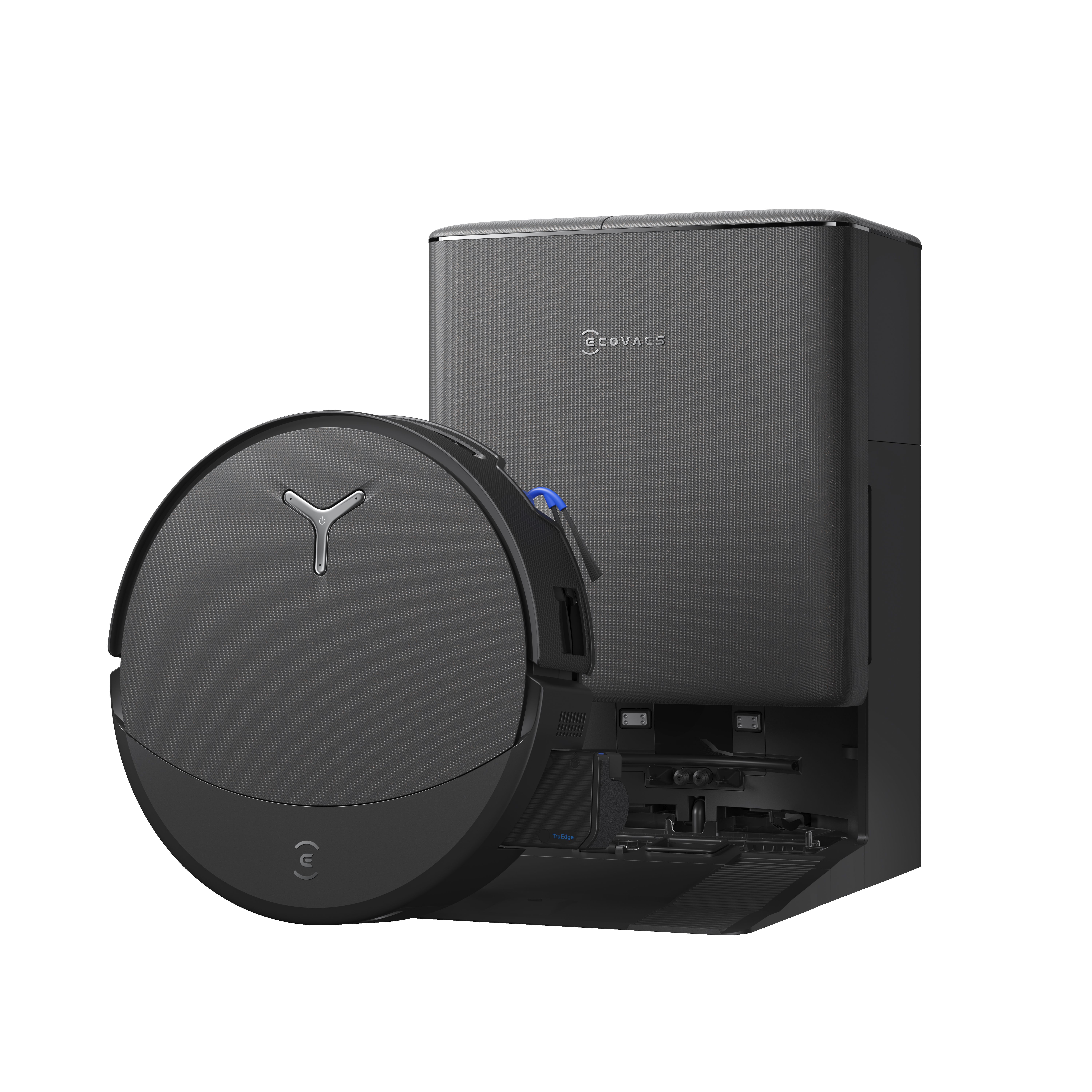 Ecovacs Deebot T90 Pro Omni Saugroboter nass/trocken 350 min Akku 30000 Pascal Leistung (Schwarz)