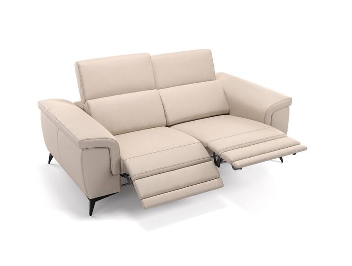Ledersofa AMARO 2-Sitzer Leder Couch