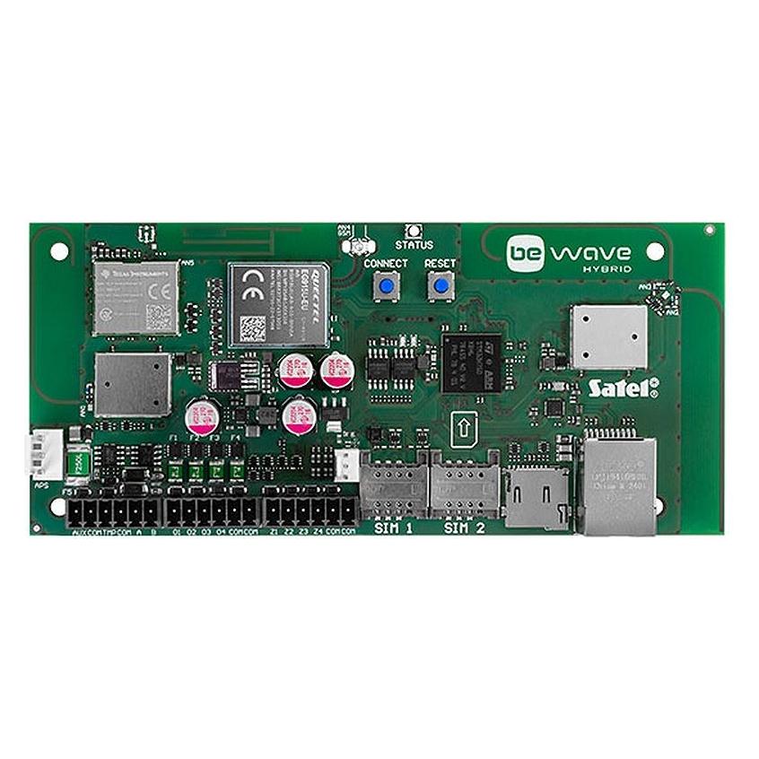 Satel HYBRID 128 Plus Centrala alarmowa systemu BE WAVE - ABAX 2, LAN, WiFi, LTE (5905033339590)