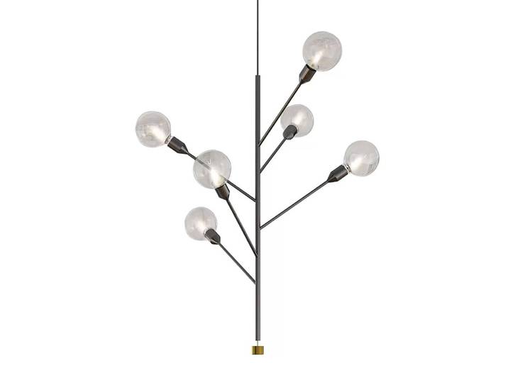 MODOLUCE lampe à suspension BAOBAB (Plomb - Métal et laiton)