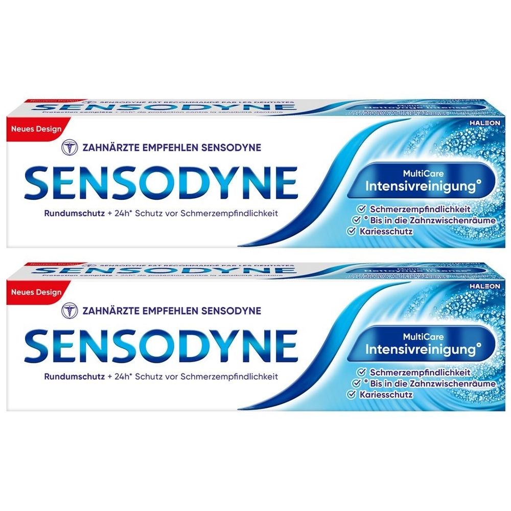 Sensodyne Intensivreinigun x2 2x75 ml Zahnpasta