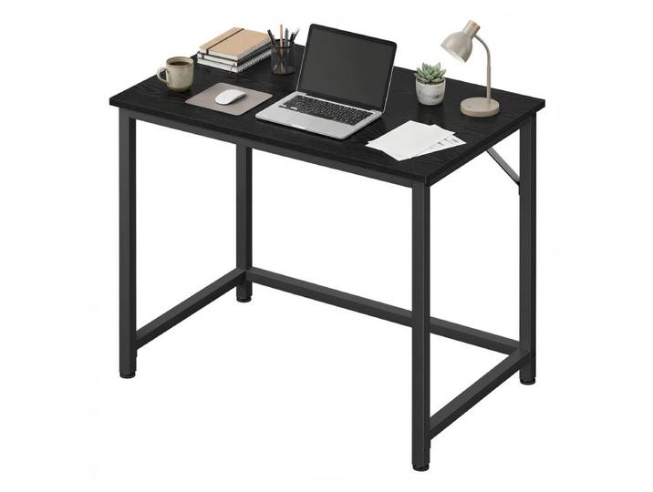 JOYFURNOS Bureau Informatique, pour Bureau à Domicile, Chambre, 80 x 50 x 76 cm, Noir
