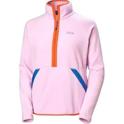 HELLY HANSEN Damen Unterjacke W RIG FLEECE 1/2 ZIP, Größe XS in Pink Pink